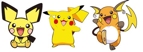 pikachu evolução